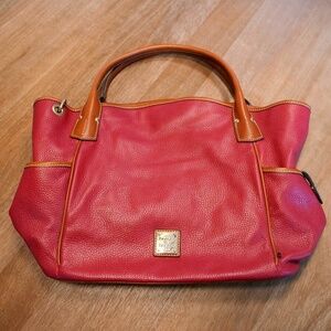 Dooney & Bourke Red Kristen Tote